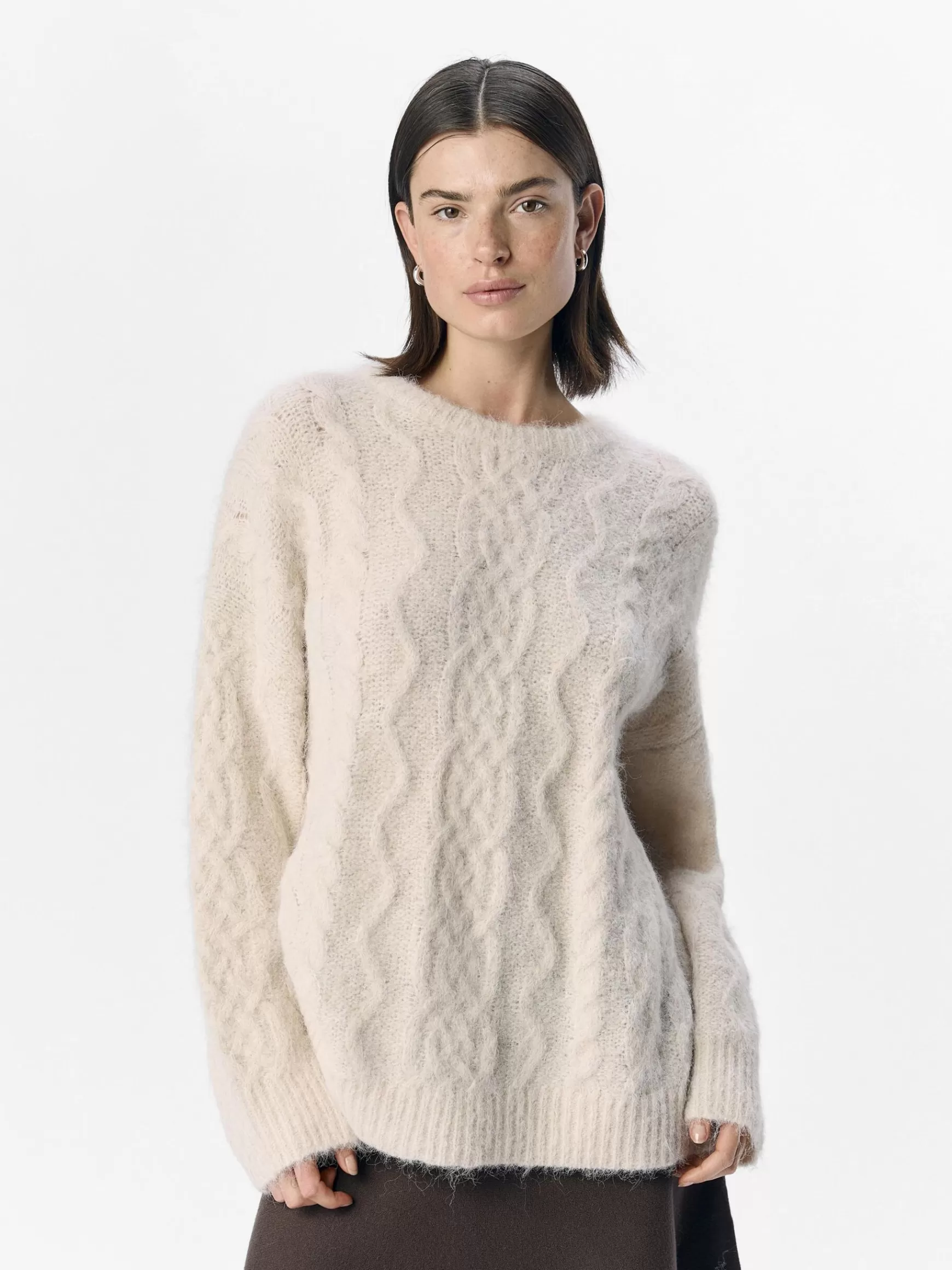 Dame OBJECT KABELSTRIK PULLOVER