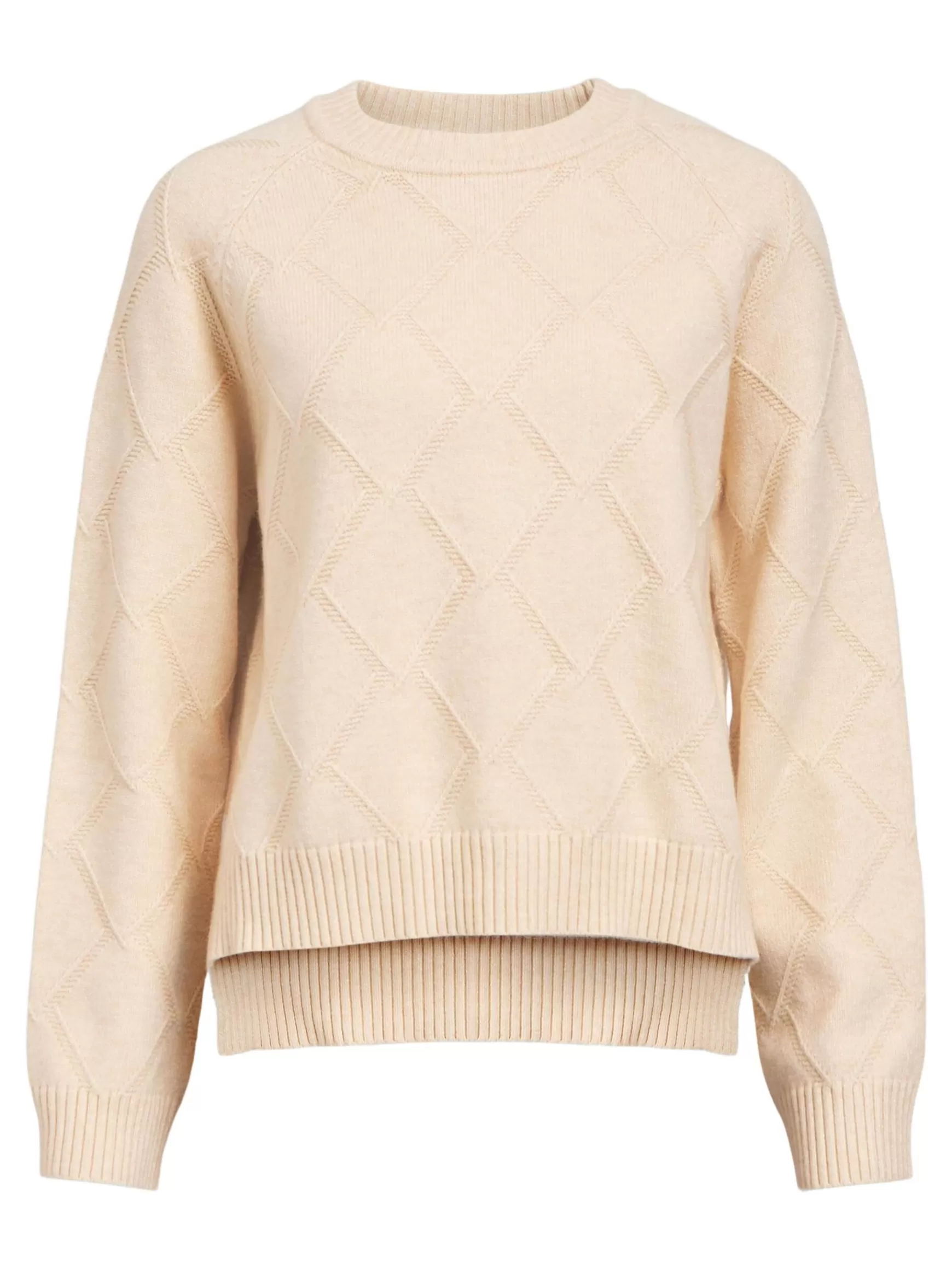 Dame OBJECT STRIKKET PULLOVER