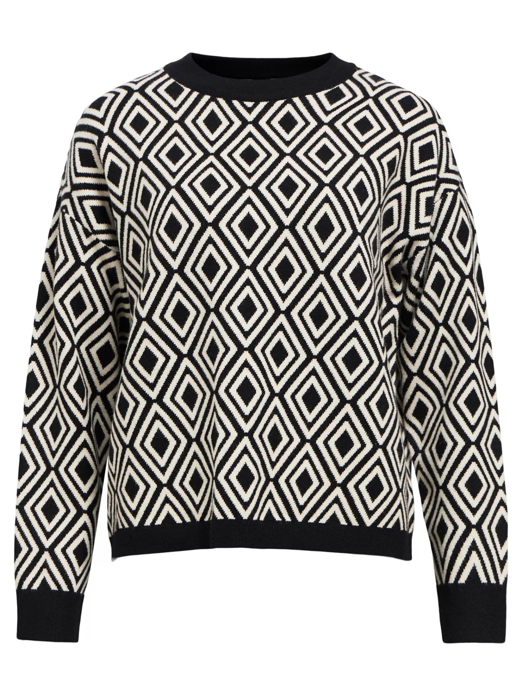 Dame OBJECT STRIKKET PULLOVER